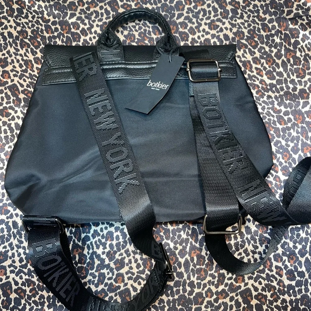 Botkier New York Black Mini Backpack